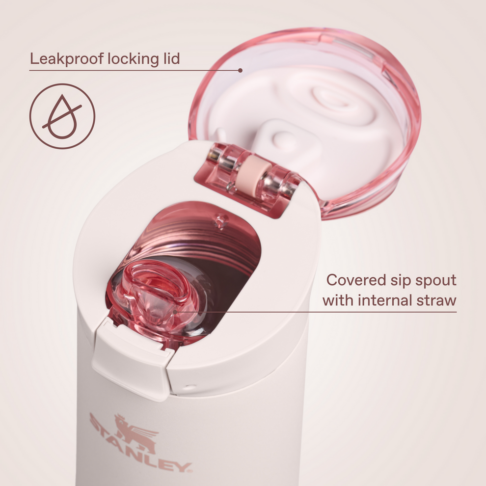 Stanley 1913 Flowstate™ Spring Bottle 0.59L in Rose Quartz