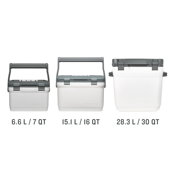 Size comparison chart for Adventure Series Easy CarryLunch Cooler | 6.6L