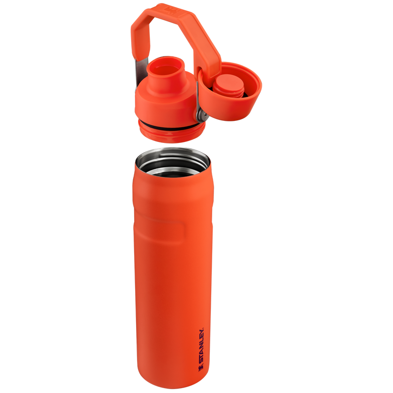 Stanley 1913 IceFlow™ Fast Flow Bottle 0.59L in Tigerlily Plum | Cross Section View
