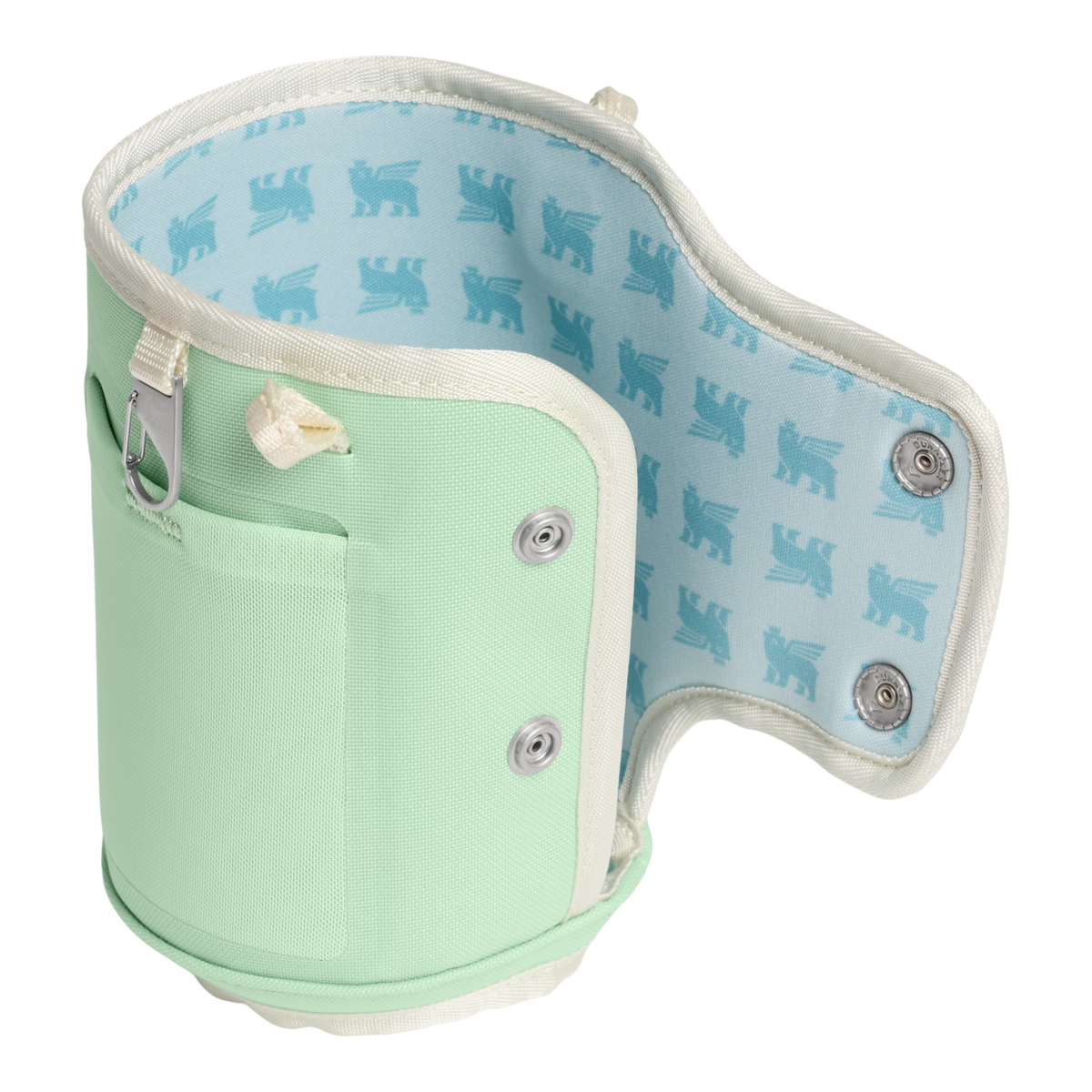 Stanley 1913 All Day Quencher Carry-All 1.18L in Pistachio | Back Open View