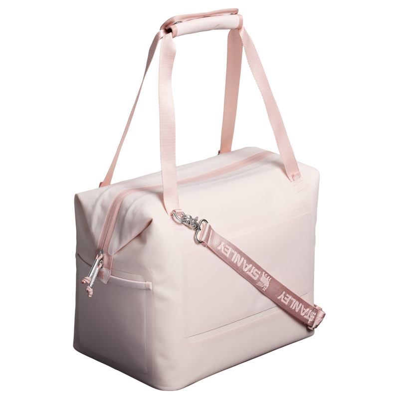 Stanley 1913 All-Day Julienne Max Cooler 18.9L in Rose Quartz | Back View