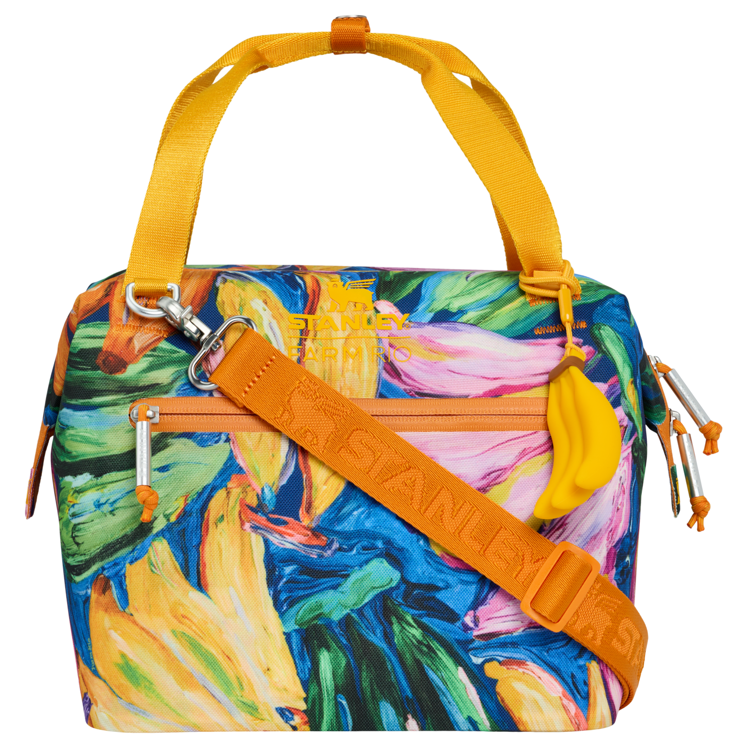 Stanley 1913 Stanley 1913 x FARM Rio All-Day Julienne Mini Cooler 7L in Farm Rio Painted Bananas | View 1