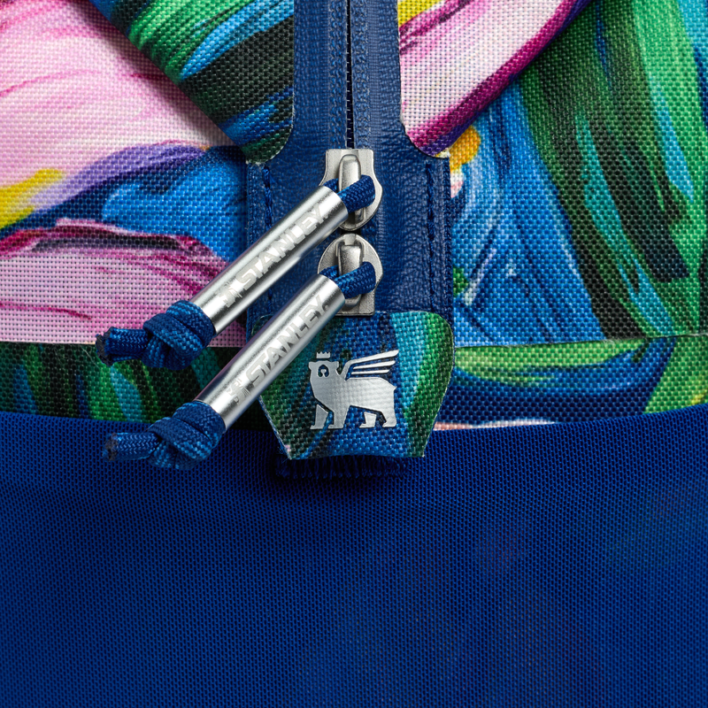 Stanley 1913 Stanley 1913 x FARM Rio All-Day Madeleine Mini Soft Cooler 13.2L in Farm Rio Painted Bananas | Back Detailed View
