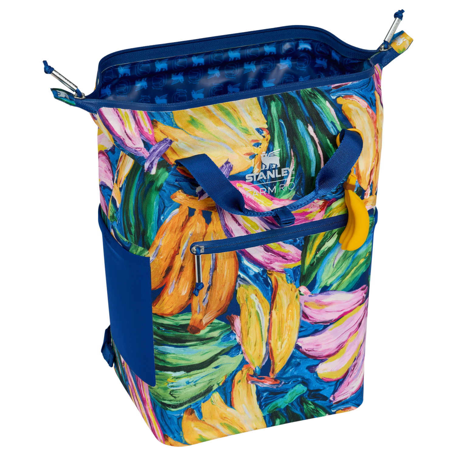 Stanley 1913 Stanley 1913 x FARM Rio All-Day Madeleine Mini Soft Cooler 13.2L in Farm Rio Painted Bananas | View 3