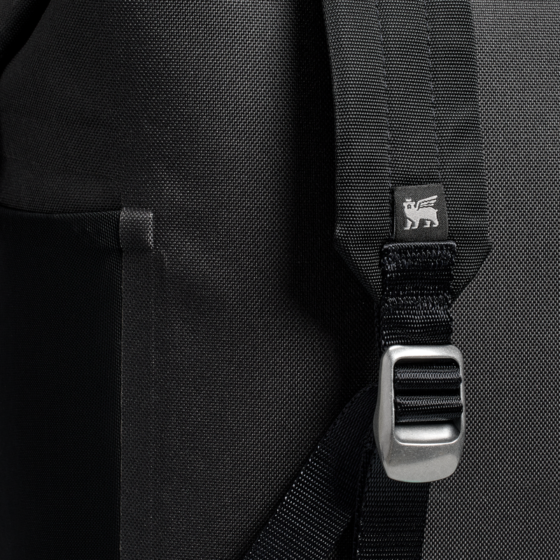 Stanley 1913 Madeleine Mini Backpack Soft Cooler 13.2L in Black | Back Detailed View