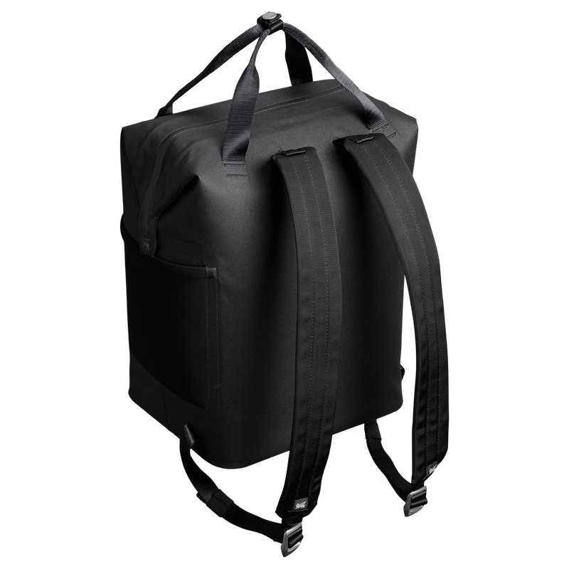 Stanley 1913 Madeleine Mini Backpack Soft Cooler 13.2L in Black | Back View