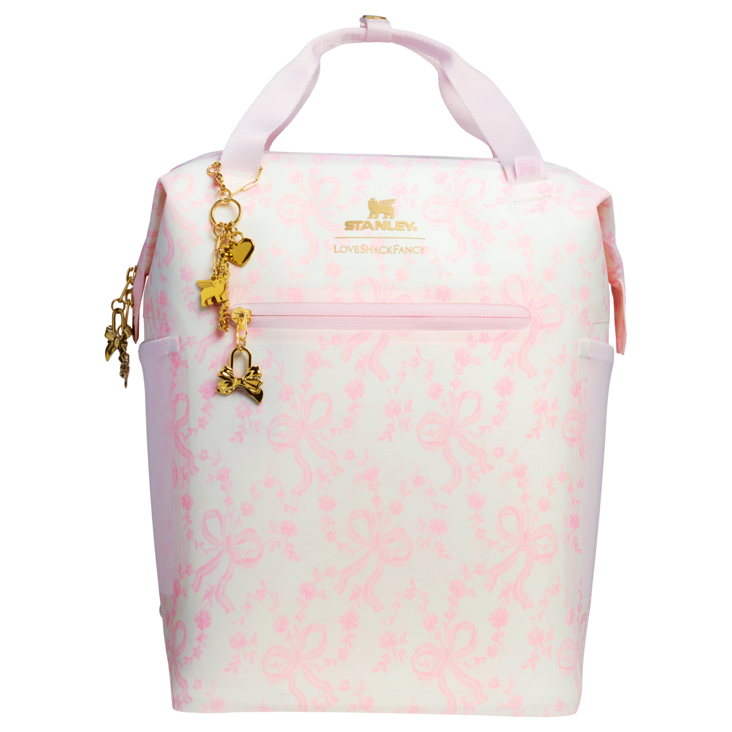 Stanley 1913 Stanley 1913 x LoveShackFancy All-Day Madeleine Mini Cooler 13.2L in Coquette Bow - Chantilly | View 1