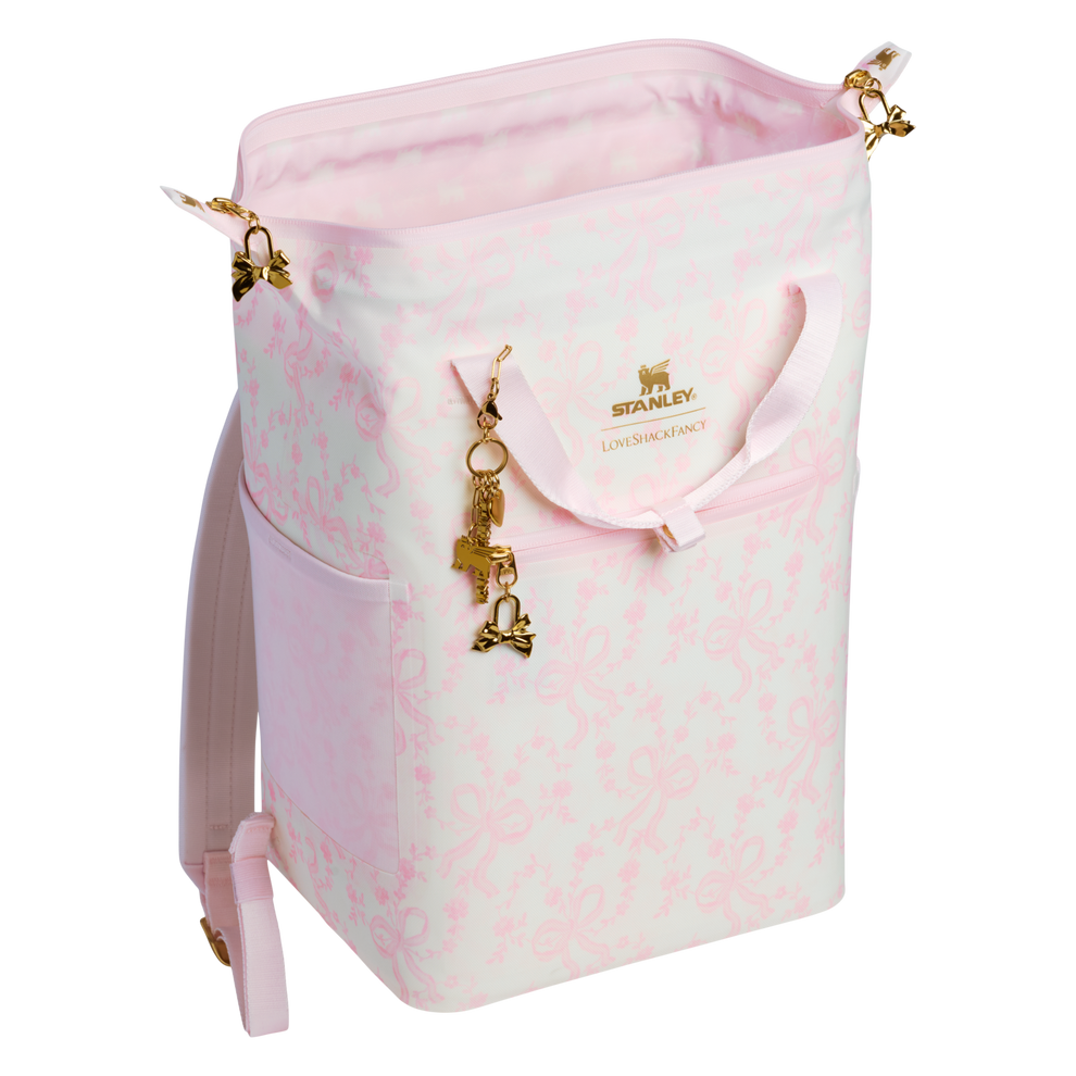 Stanley 1913 Stanley 1913 x LoveShackFancy All-Day Madeleine Mini Cooler 13.2L in Coquette Bow - Chantilly