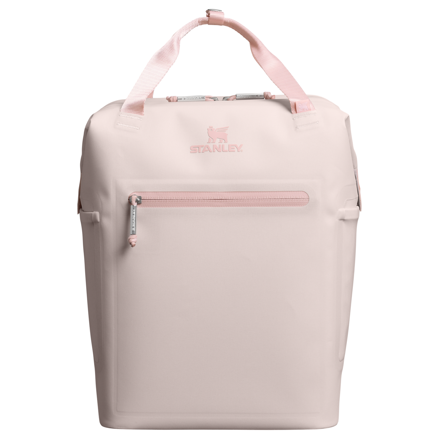 Stanley 1913 Madeleine Mini Backpack Soft Cooler 13.2L in Rose Quartz | View 1