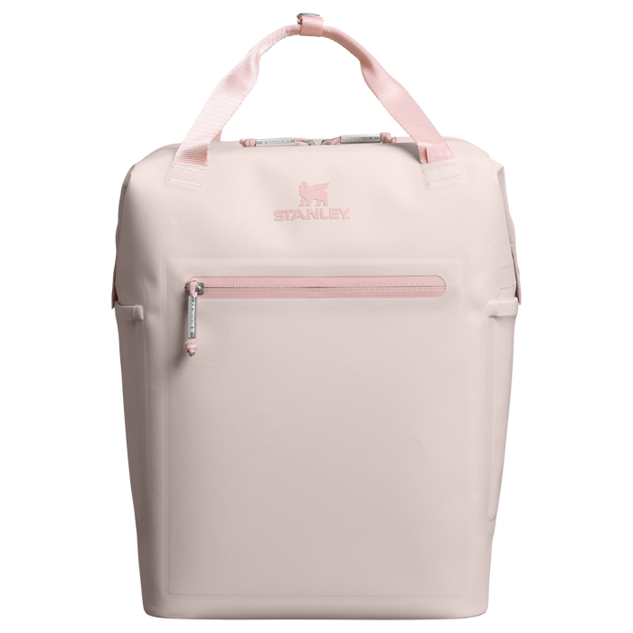 Stanley 1913 Madeleine Mini Backpack Soft Cooler 13.2L in Rose Quartz