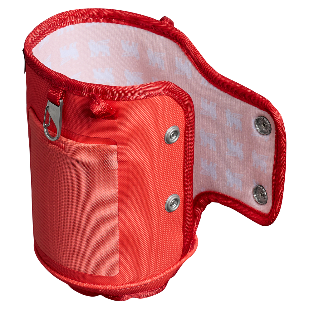 Stanley 1913 All Day Quencher Carry-All in Hot Coral