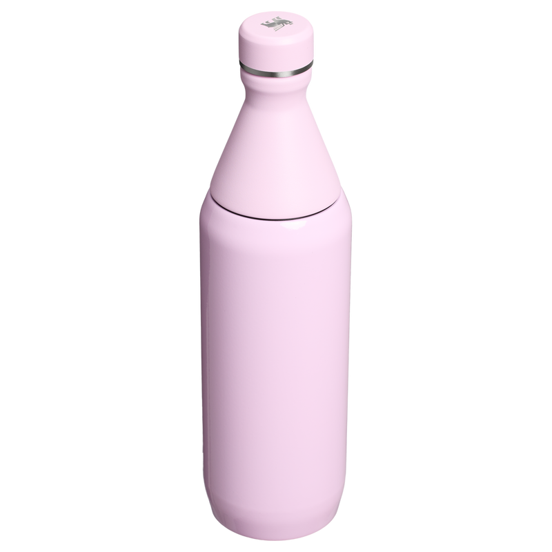 Stanley 1913 All Day Slim Bottle 0.59L - Stanley Create in Cherry Blossom Gloss | Back View