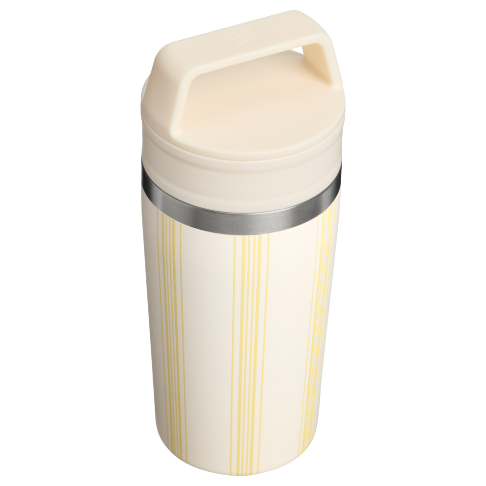 Stanley 1913 Café-To-Go Travel Mug 0.35L in Cream Picnic Stripe