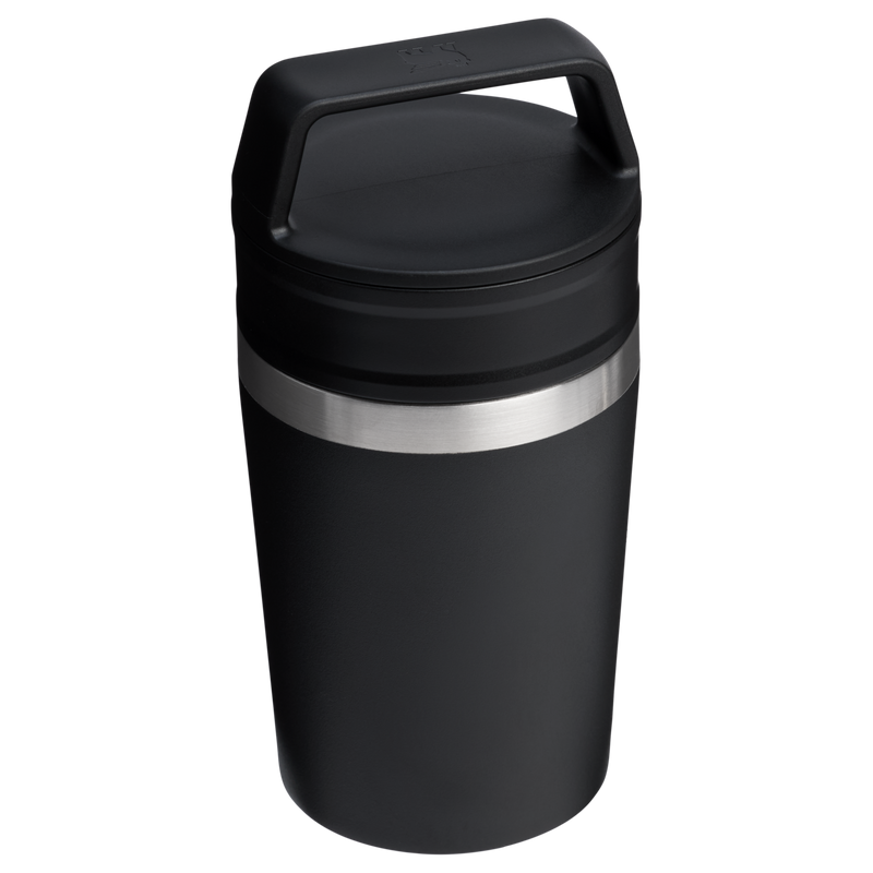 Stanley 1913 Café-To-Go Travel Mug 0.23L in Black 2.0 | Back View