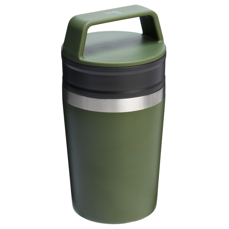 Stanley 1913 Café-To-Go Travel Mug 0.23L in Dried Pine | Back View