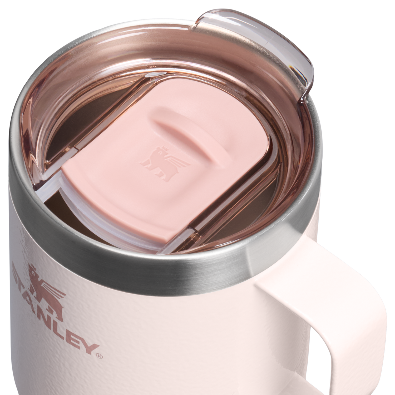 Stanley 1913 Everyday Camp Mug 0.23L in Hammertone Rose Quartz | View 1