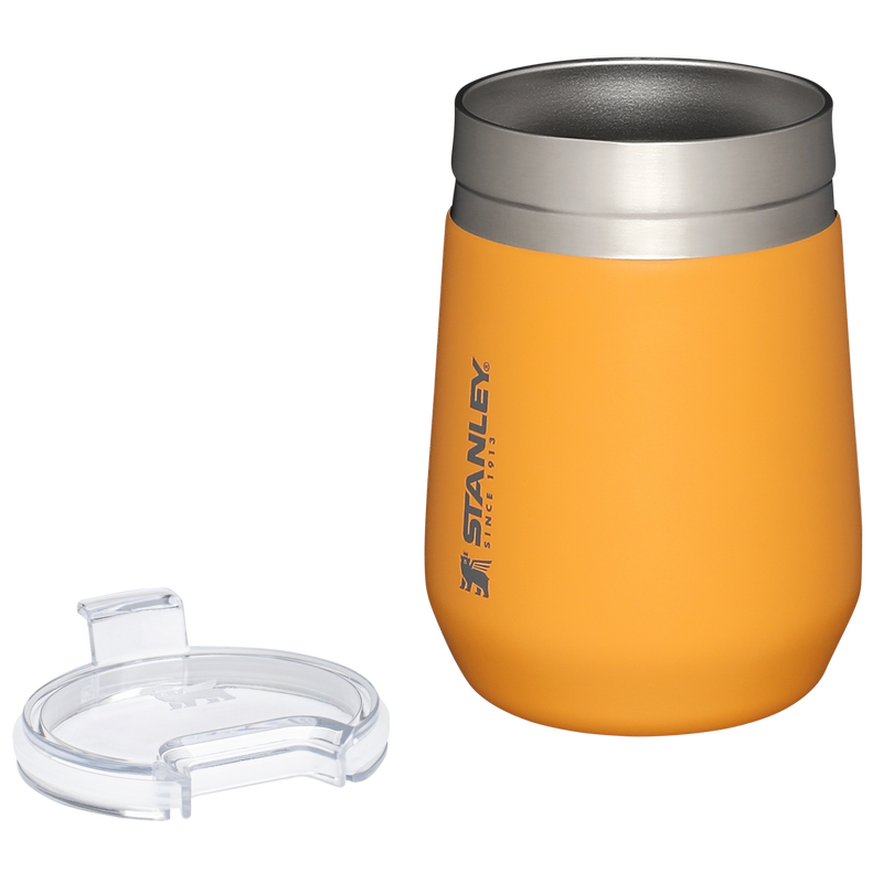 Stanley 1913 Go Everyday Tumbler 0.29L in Saffron | Cross Section View