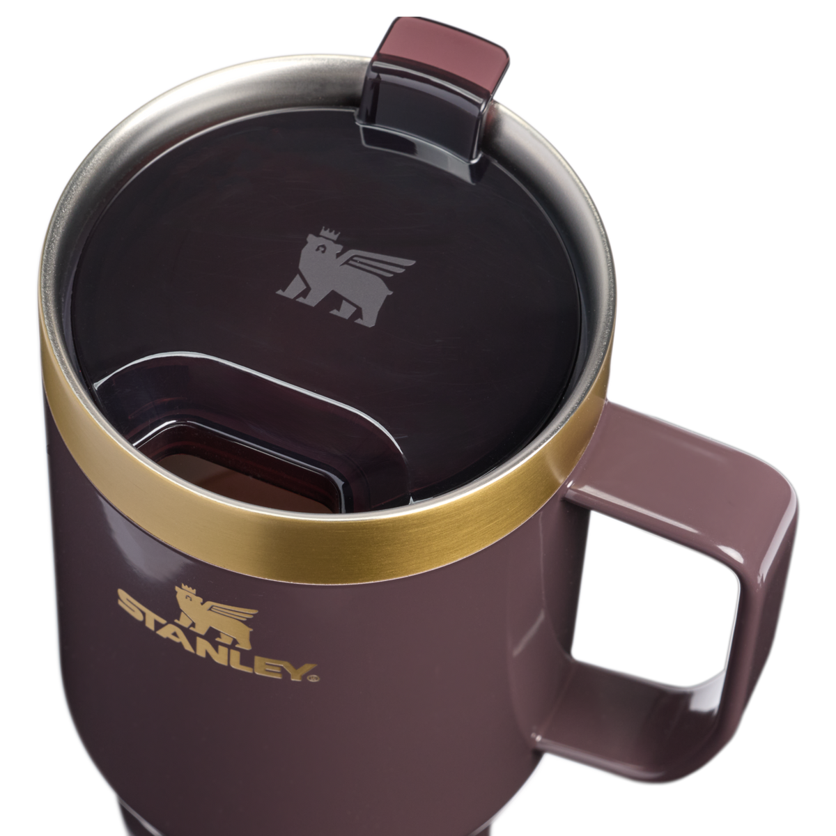 Stanley 1913 Everyday Suburban Mug 0.71L in Fig Gloss | Lid Detailed View