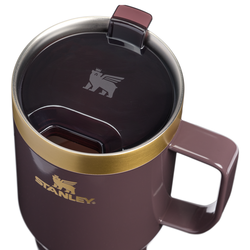 Stanley 1913 Everyday Suburban Mug 0.71L in Fig Gloss | Lid Detailed View
