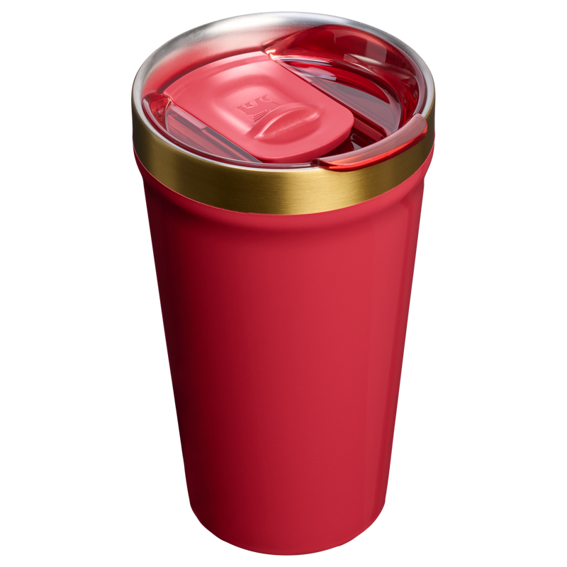 Stanley 1913 Everyday Tumbler 0.47L in Holly Berry Gloss | Back View