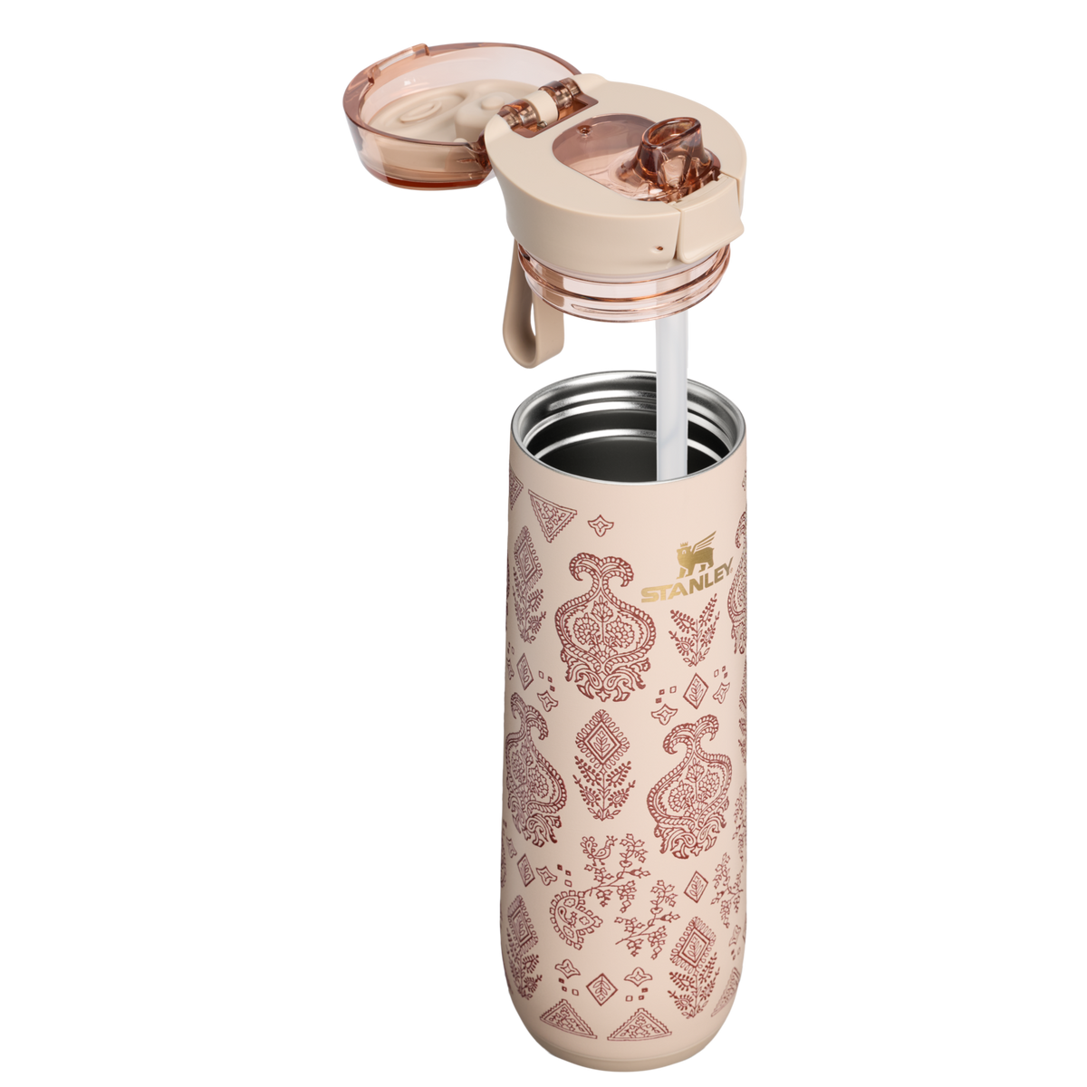 Stanley 1913 Flowstate™ Spring Bottle 0.59L in Deepa Brown Sugar | Cross Section View