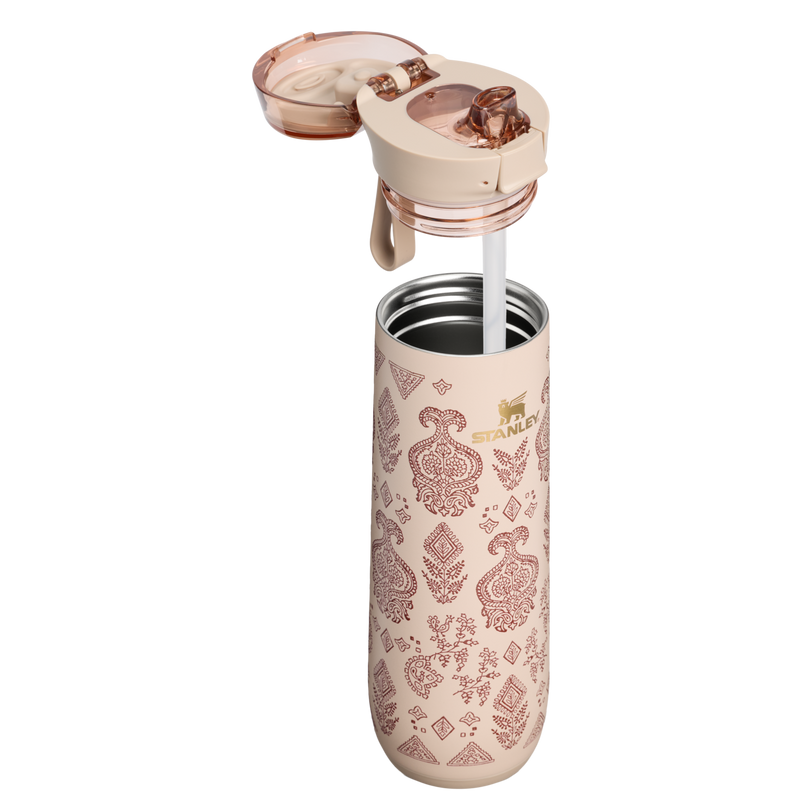 Stanley 1913 Flowstate™ Spring Bottle 0.59L in Deepa Brown Sugar | Cross Section View
