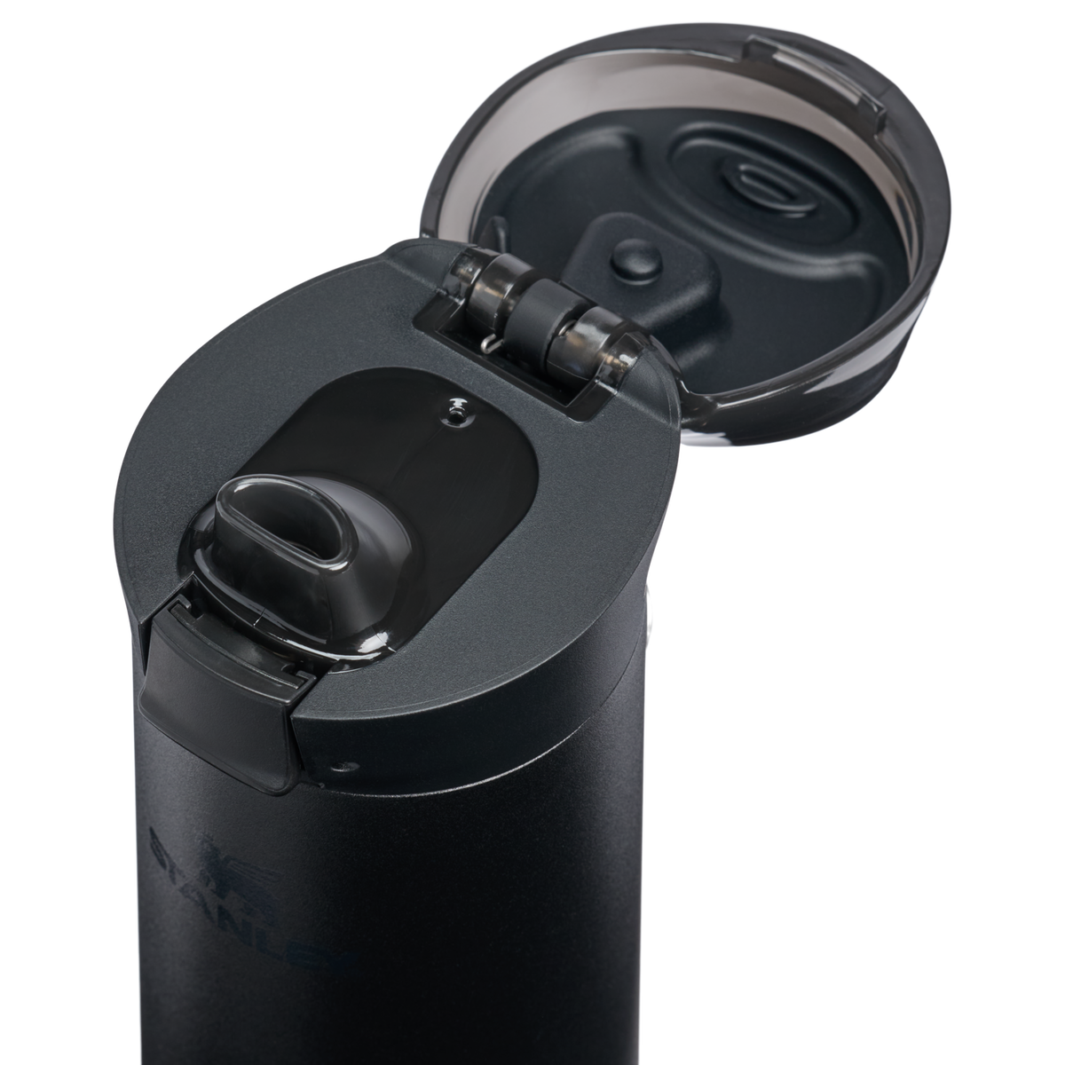 Stanley 1913 Flowstate™ Spring Bottle 0.59L in Black 2.0 | Lid Detailed View