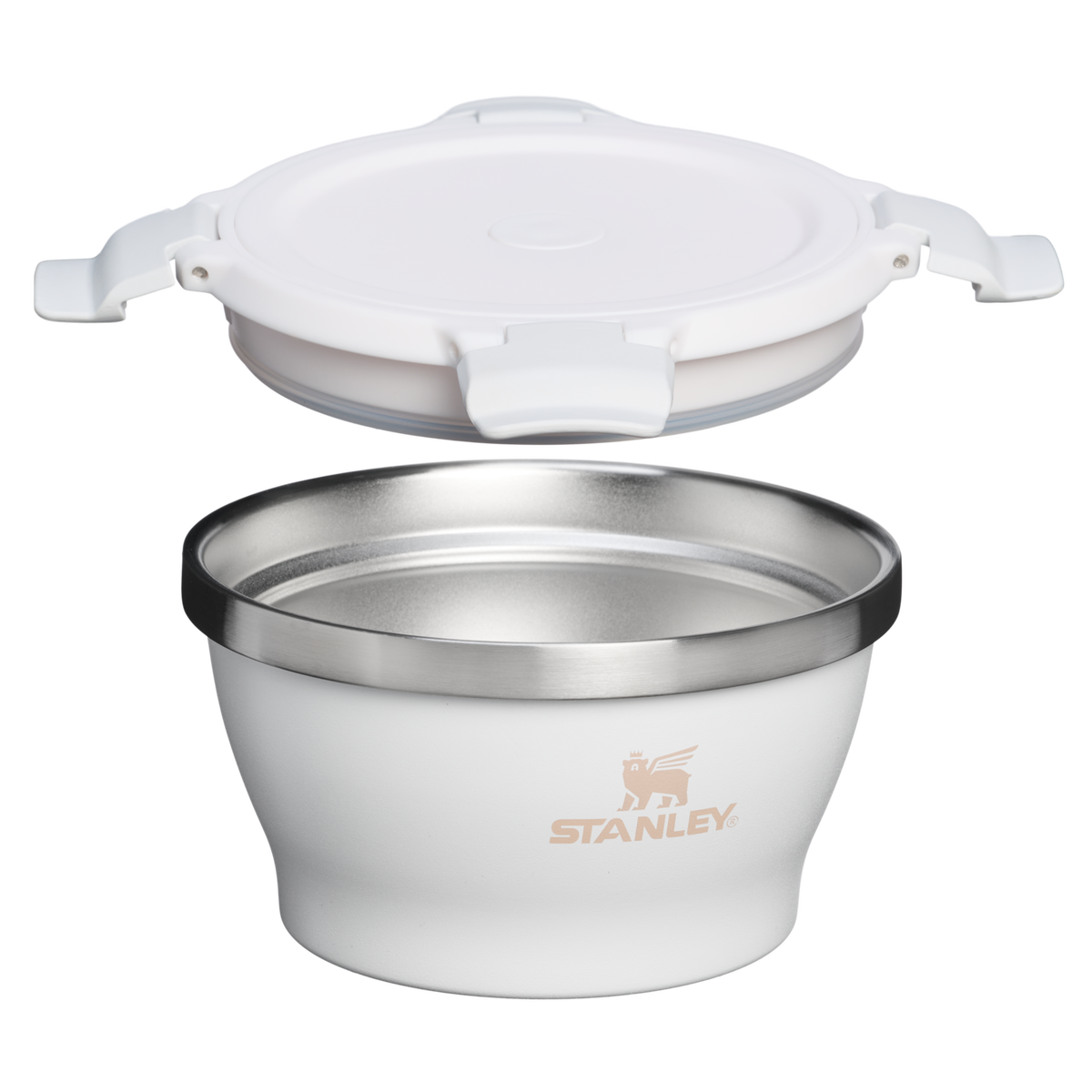 Stanley 1913 Fresh-to-Table Leakproof Bowl 0.47L in Frost | Cross Section View