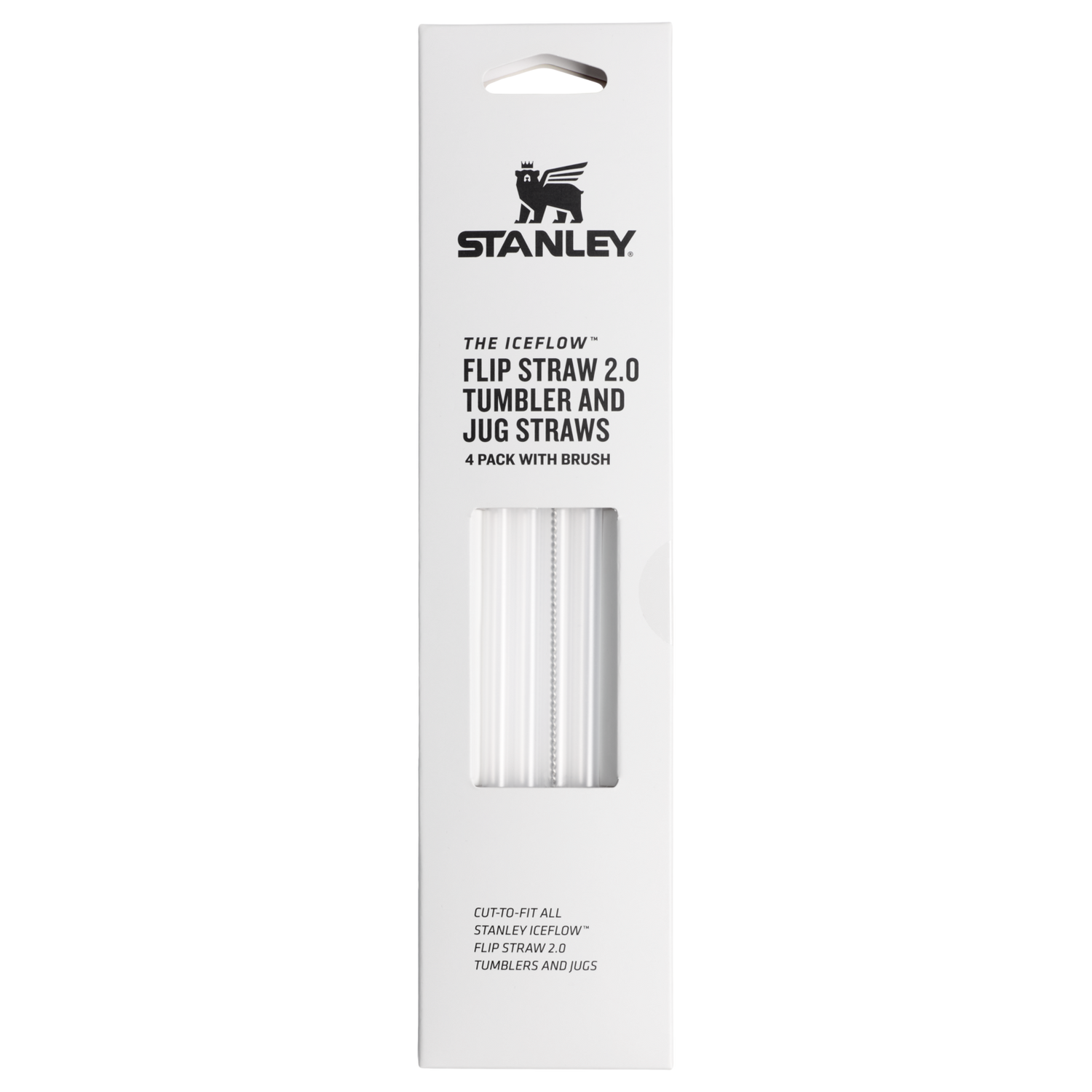 Stanley 1913 IceFlow™ Straws and Brush Set in Clear | View 1