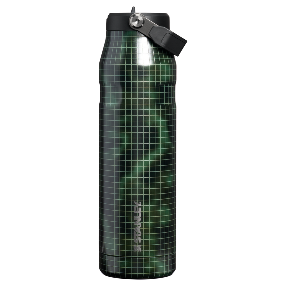 Stanley 1913 IceFlow™ Bottle Flip Straw 2.0 1.06L in Dried Pine Blur | Front View
