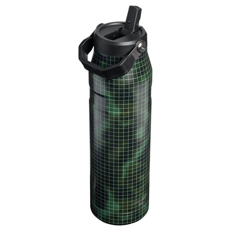 Stanley 1913 IceFlow™ Bottle Flip Straw 2.0 1.06L in Dried Pine Blur | Back View
