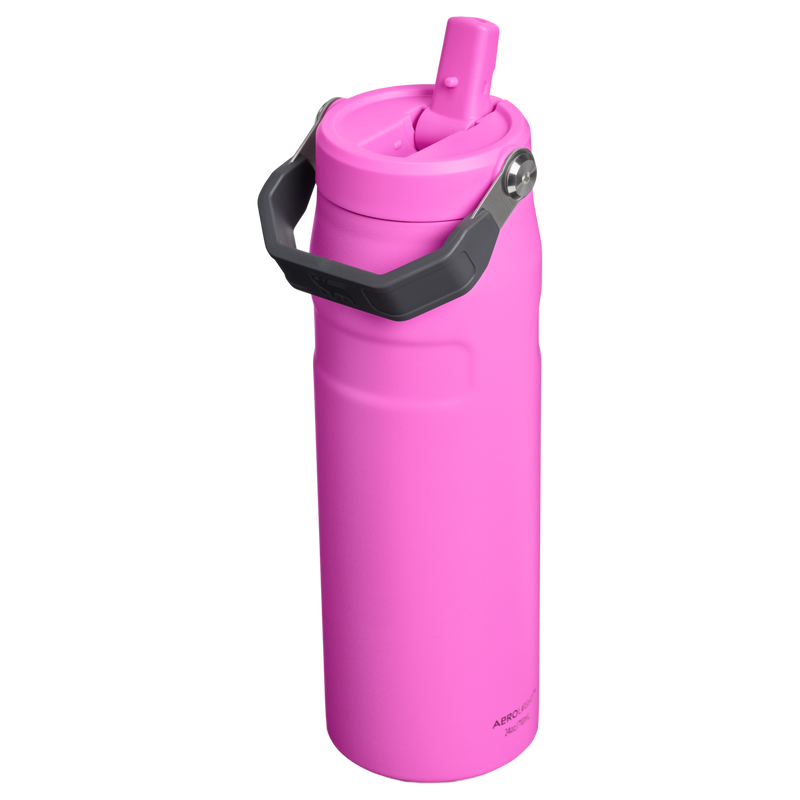 Stanley 1913 IceFlow™ Bottle Flip Straw 2.0 0.71L in Hot Pink | Back View