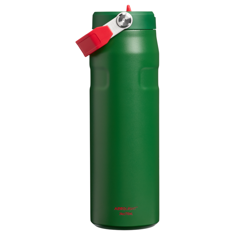 Stanley 1913 IceFlow™ Bottle Flip Straw 2.0 0.71L in Team Dark Green Red