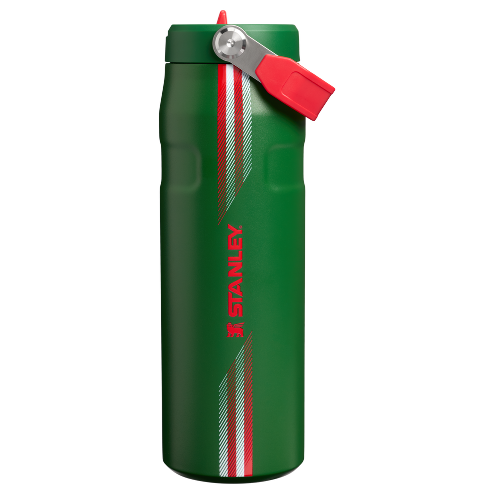 Stanley 1913 IceFlow™ Bottle Flip Straw 2.0 0.71L in Team Dark Green Red