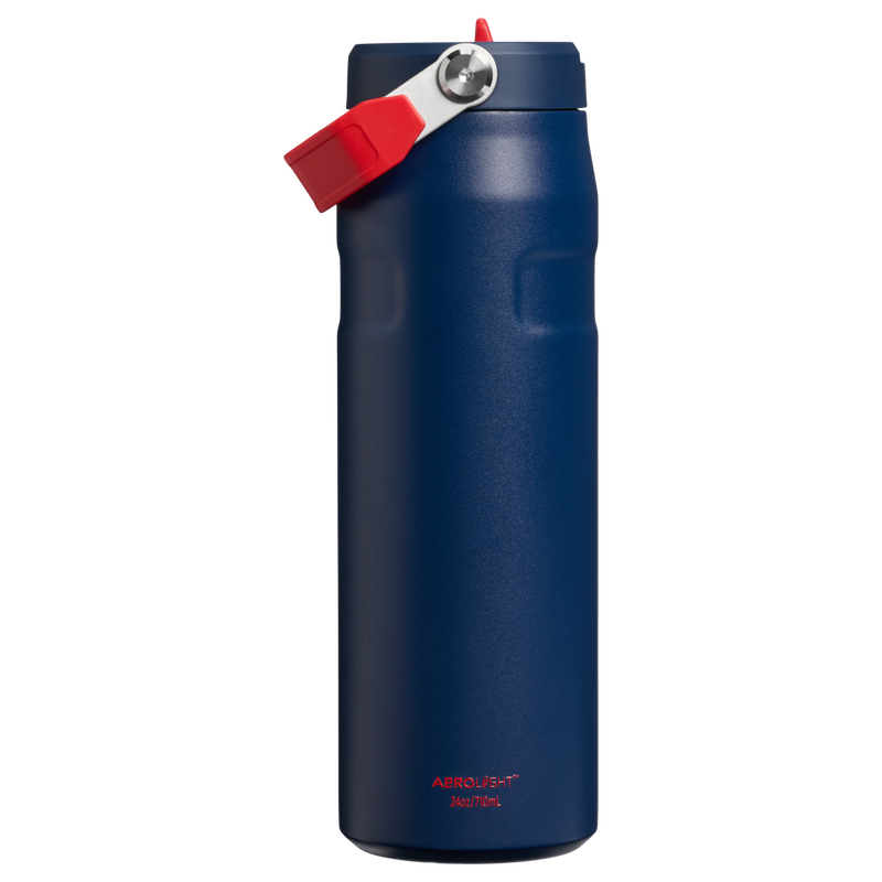 Stanley 1913 IceFlow™ Bottle Flip Straw 2.0 0.71L in Team Navy Red | Back View
