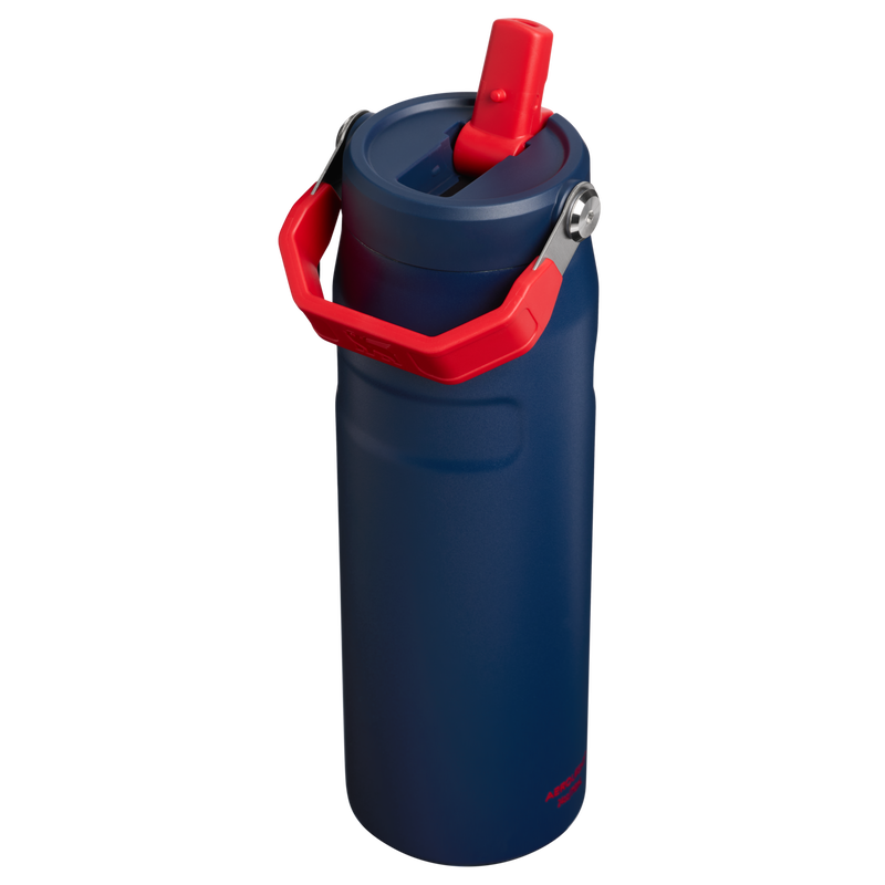Stanley 1913 IceFlow™ Bottle Flip Straw 2.0 0.71L in Team Navy Red | Back View