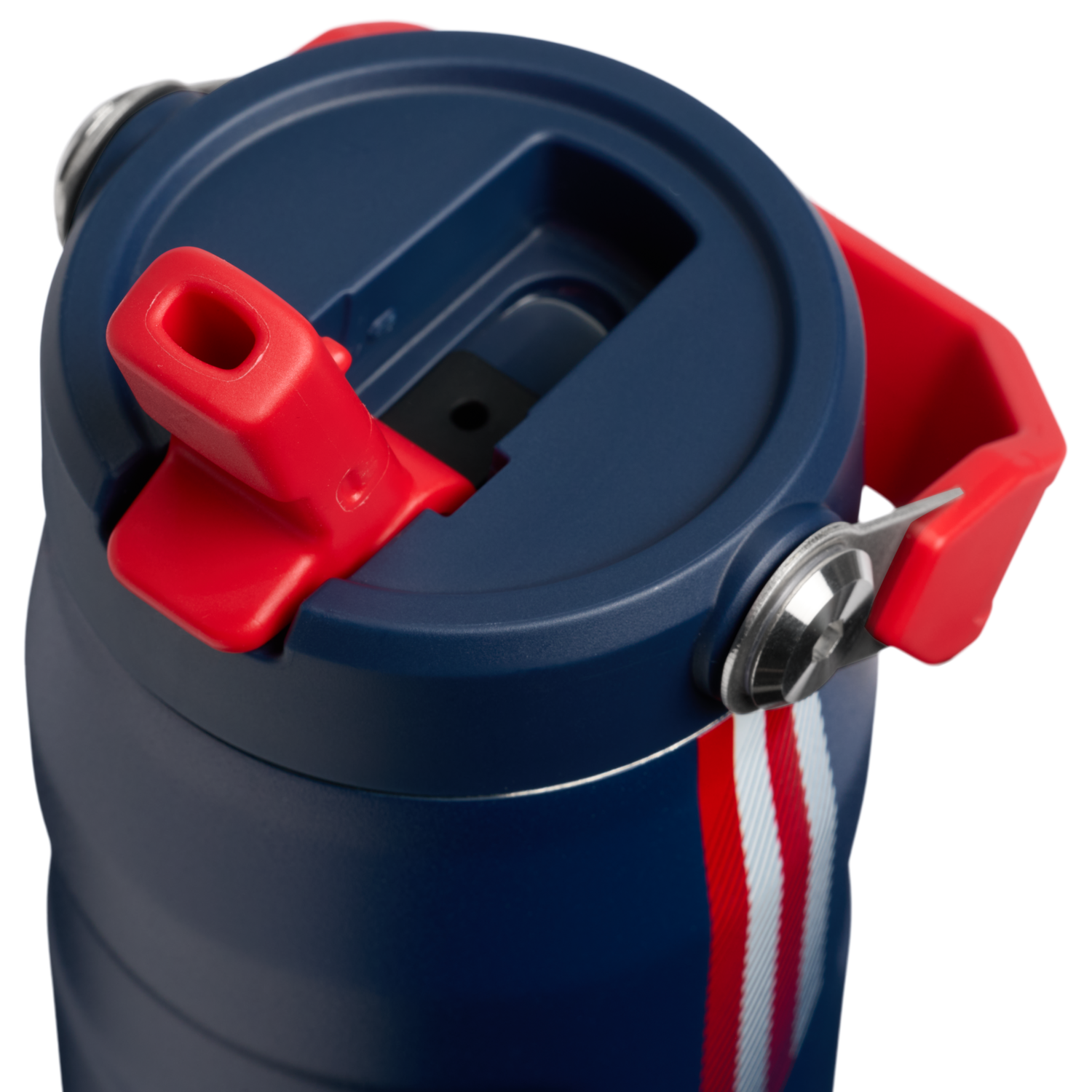 Stanley 1913 IceFlow™ Bottle Flip Straw 2.0 0.71L in Team Navy Red | View 1