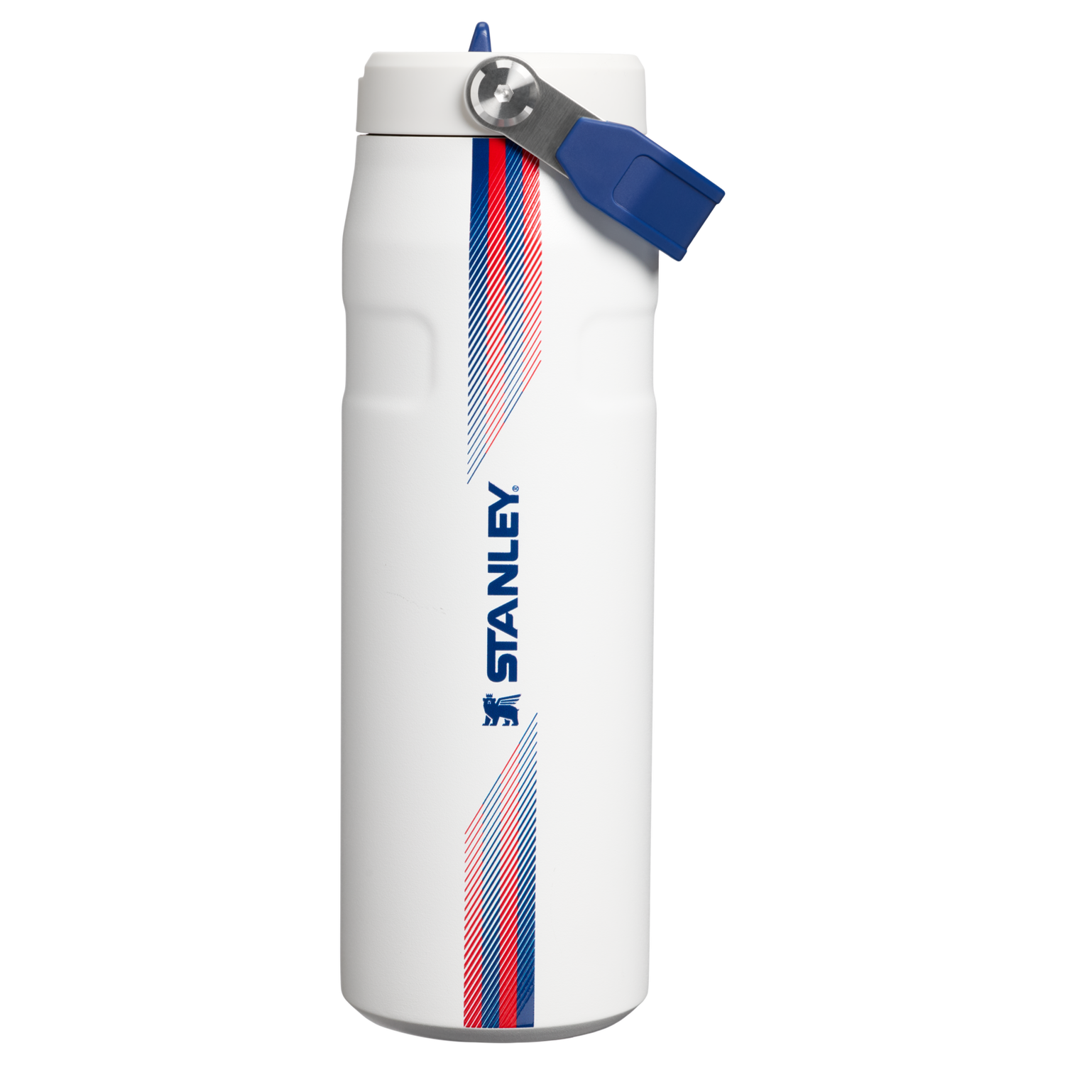 Stanley 1913 IceFlow™ Bottle Flip Straw 2.0 0.71L in Team White Dark Blue | View 1