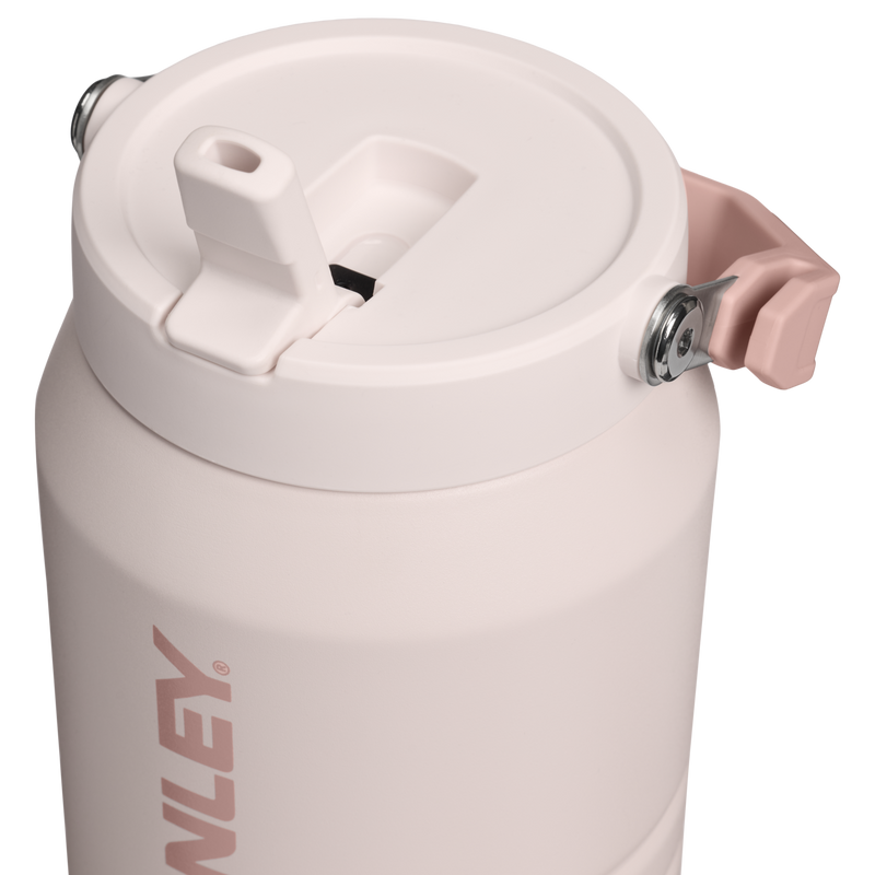 Stanley 1913 The IceFlow™ Flip Straw 2.0 Jug 1.90L in Rose Quartz | Lid Detailed View