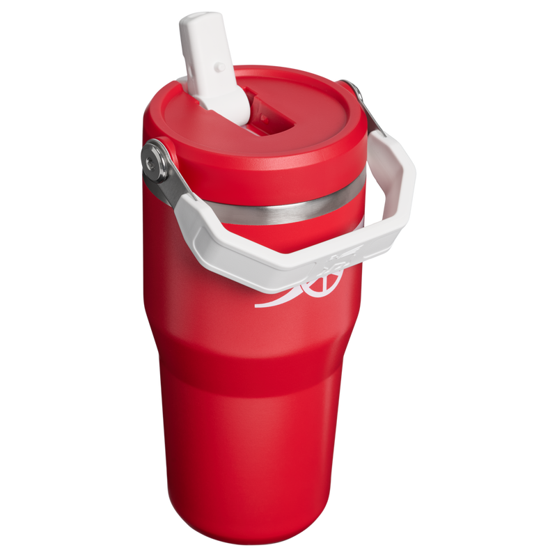Stanley 1913 Stanley 1913 x Arsenal IceFlow™ Flip Straw 2.0 Tumbler 0.59L in Arsenal Red | Back View