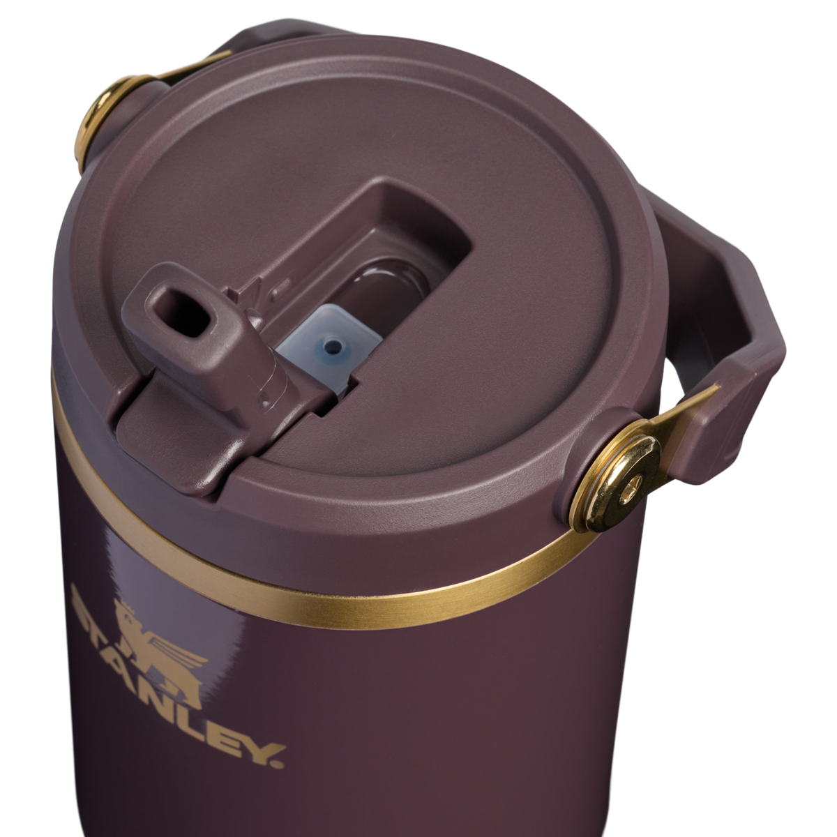 Stanley 1913 IceFlow™ Flip Straw 2.0 Tumbler 0.89L in Fig Gloss | Lid Detailed View
