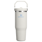 Swatch for Stanley 1913 IceFlow™ Flip Straw 2.0 Tumbler 0.89L in Pale Stone Speckle | Front View