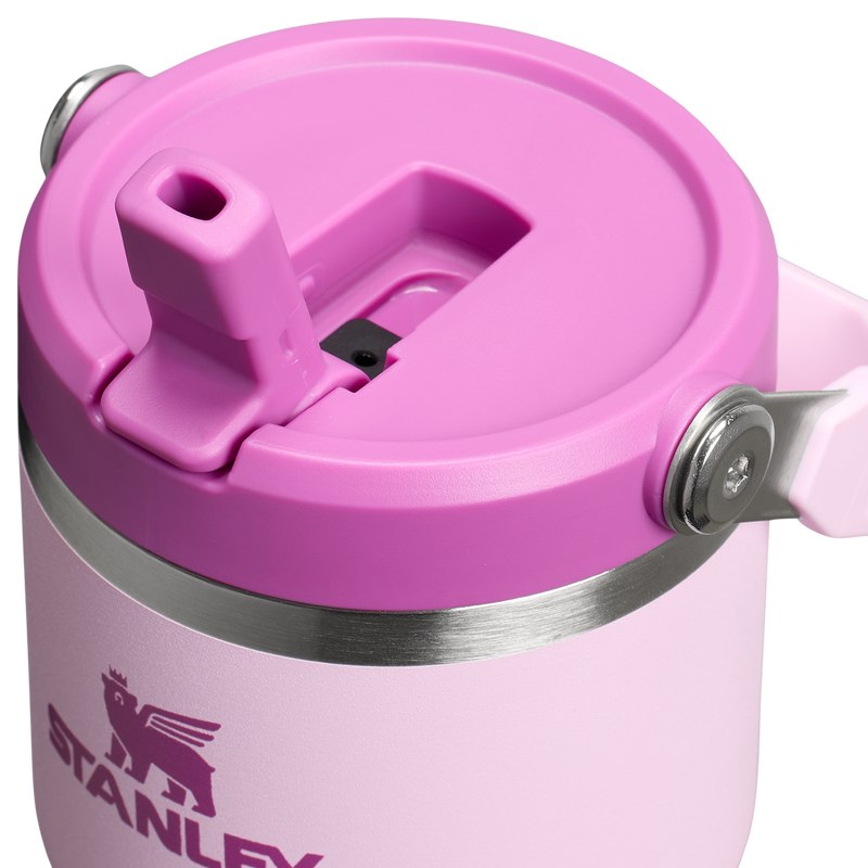Stanley 1913 IceFlow™ Flip Straw 2.0 Tumbler 0.59L in Cherry Blossom | Lid Detailed View