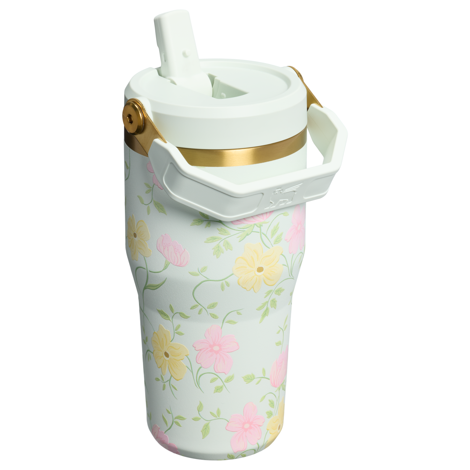 Stanley 1913 IceFlow™ Flip Straw 2.0 Tumbler 0.59L in Spring Blossoms | View 2
