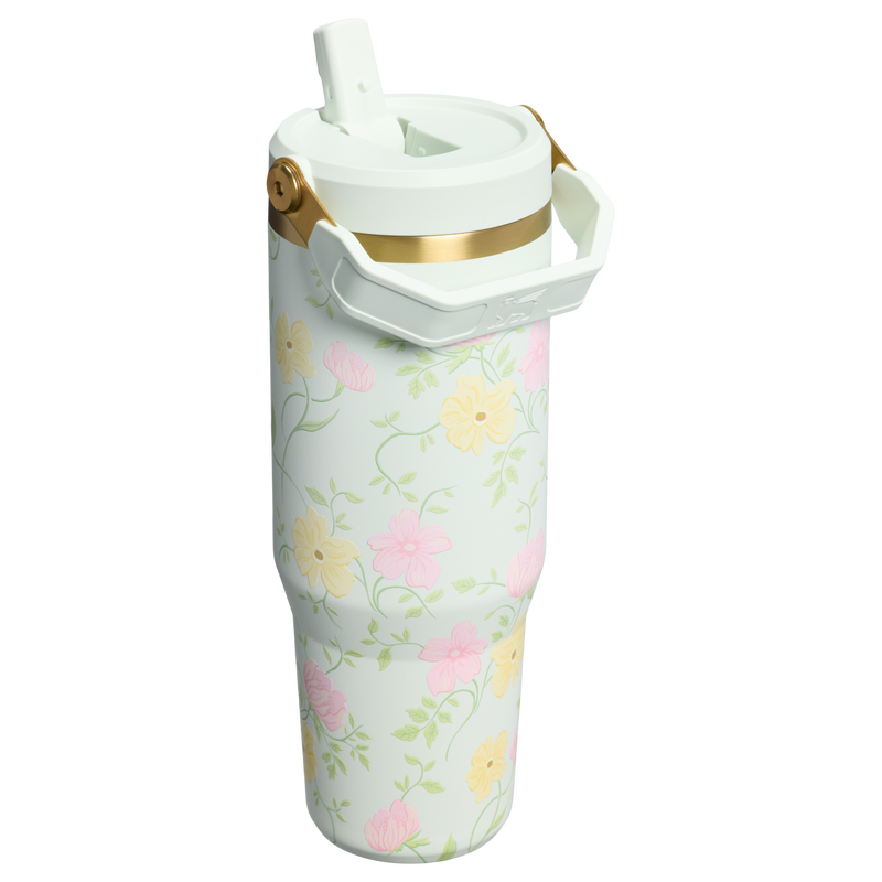 Stanley 1913 IceFlow™ Flip Straw 2.0 Tumbler 0.89L in Spring Blossoms | Back View