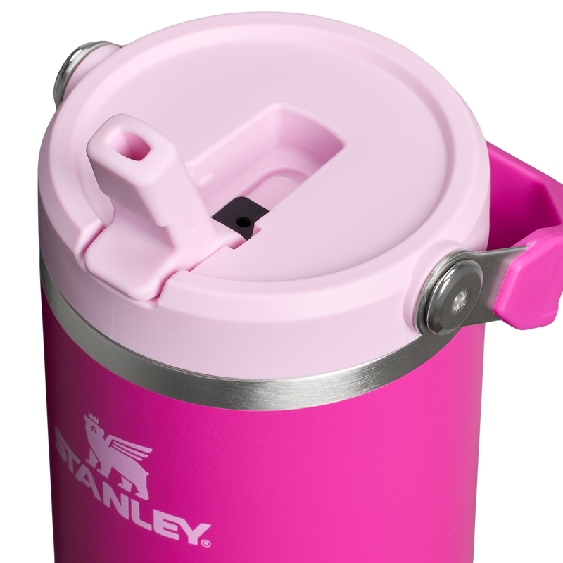 Stanley 1913 IceFlow™ Flip Straw 2.0 Tumbler 0.89L in Violet Blossom | Lid Detailed View