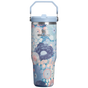 Swatch for Stanley 1913 IceFlow™ Flip Straw 2.0 Tumbler 0.89L in Blue Dream Wildflower
