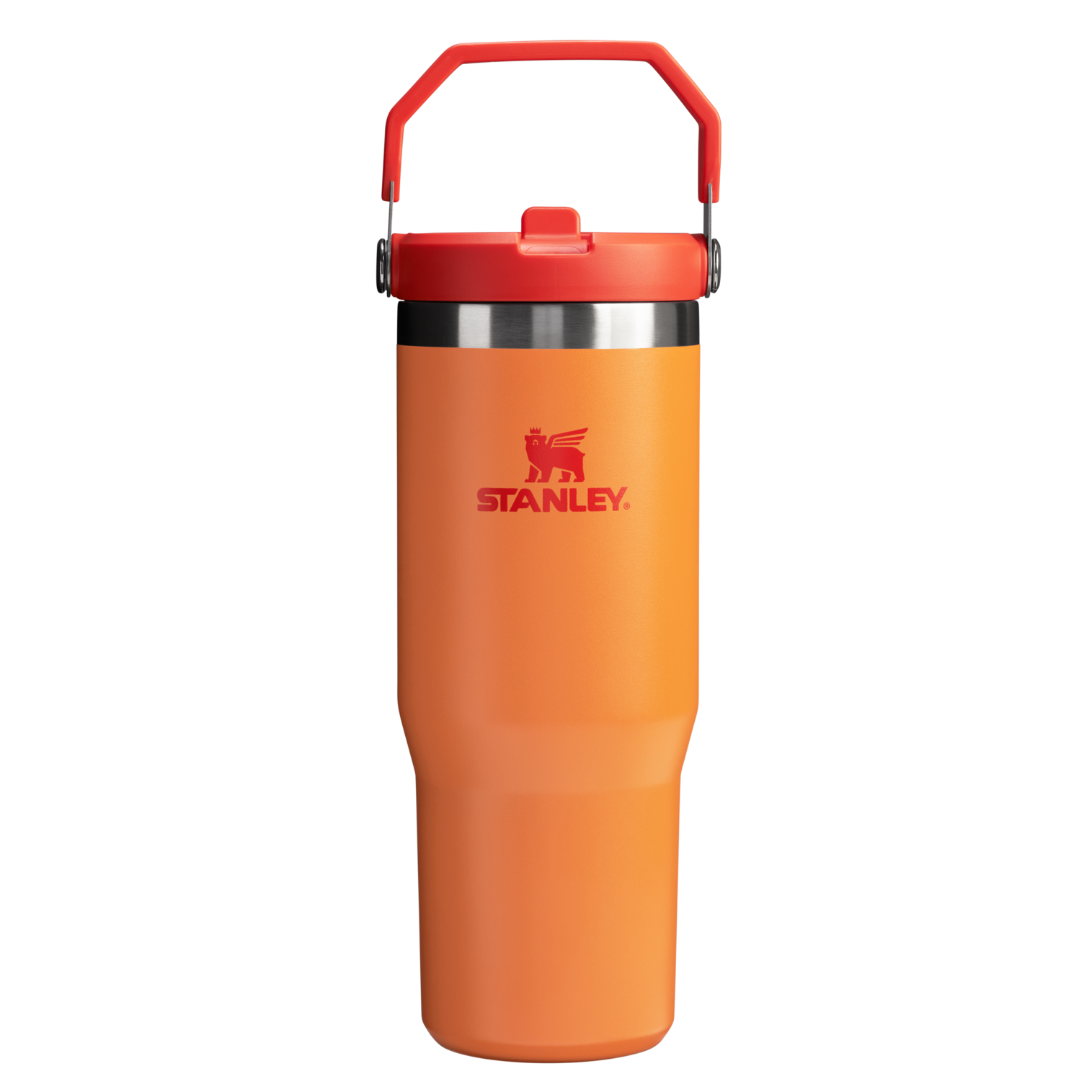 Stanley IceFlow 2.0 Flip Straw Tumbler Da 590 Ml Con Manico: Borraccia Termica In Acciaio Inox, Cannuccia Ribaltabile, Tenuta Stagna, Colore Gelo