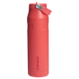 Swatch for Stanley 1913 IceFlow™ Bottle Flip Straw 2.0 1.06L in Hot Coral | Front View