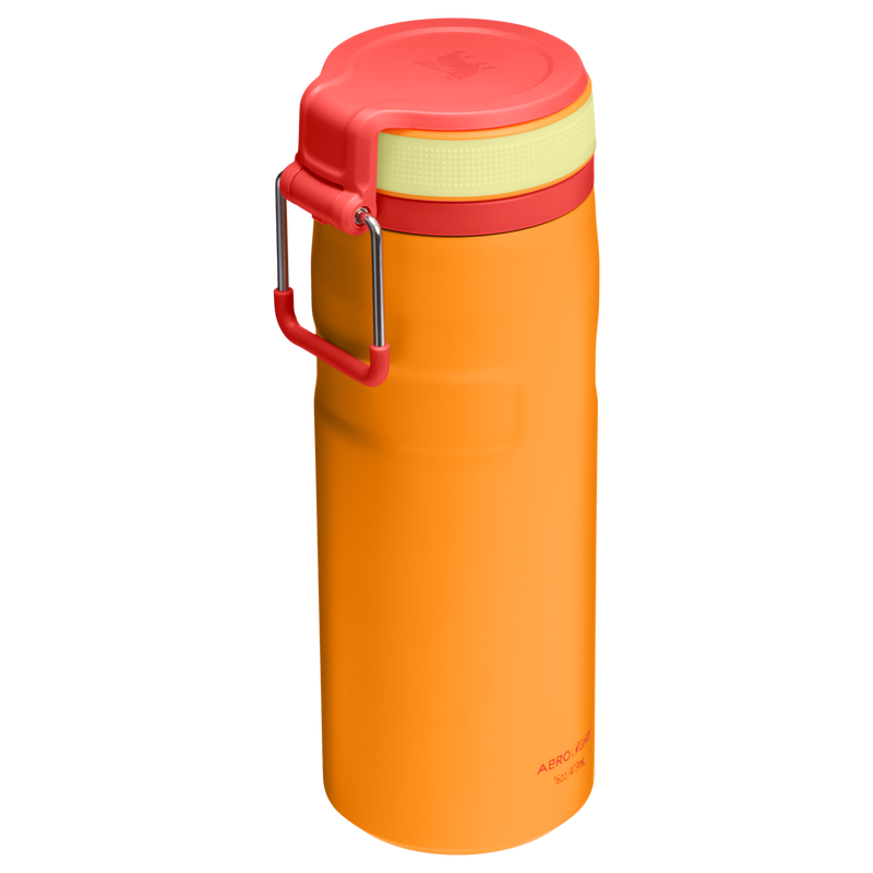 Stanley 1913 IceFlow™ Bottle Twist Flip 0.47L in Goldenrod Coral | Back View